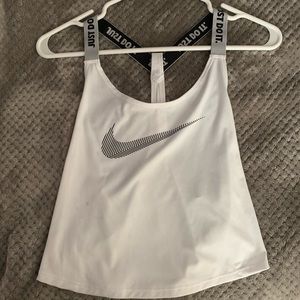 Nike Racerback Cropped Tank Top